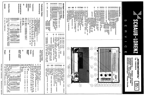 Intercontinental 110553 / 110556 / 110559; Schaub und Schaub- (ID = 61904) Radio