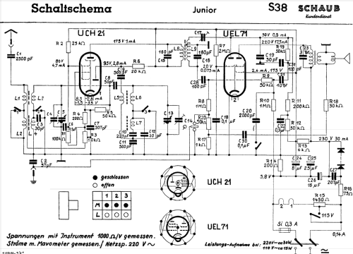 Junior I ML, RS2; Schaub und Schaub- (ID = 445710) Radio