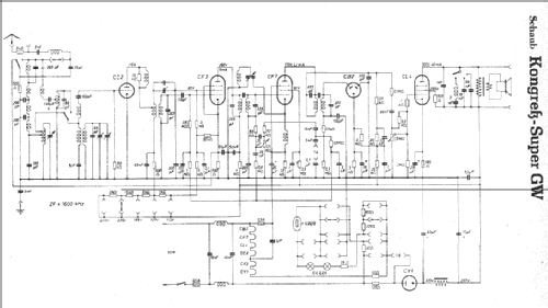 Kongress-Super GW; Schaub und Schaub- (ID = 5787) Radio
