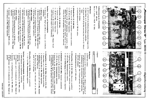 Phonosuper Stereo 10; Schaub und Schaub- (ID = 63697) Radio