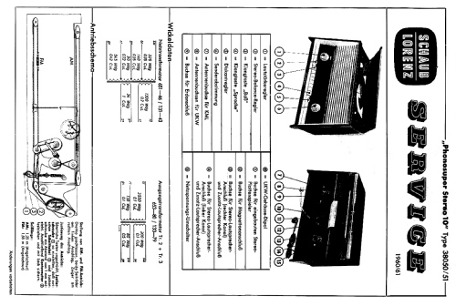 Phonosuper Stereo 10; Schaub und Schaub- (ID = 63699) Radio