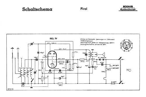 Pirol GW; Schaub und Schaub- (ID = 2321027) Radio