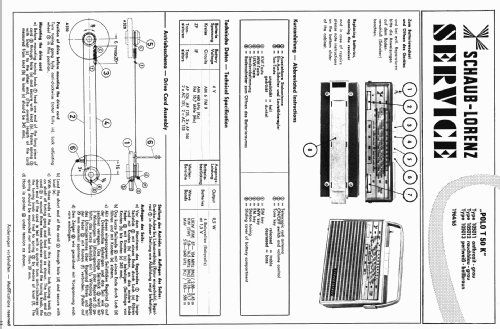 Polo T50K; Schaub und Schaub- (ID = 40012) Radio