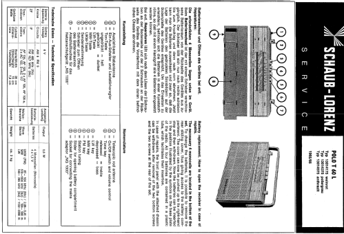 Polo T60L 13014175 / 13014375 / 13014975; Schaub und Schaub- (ID = 99929) Radio