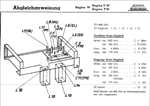 Regina II W; Schaub und Schaub- (ID = 622615) Radio