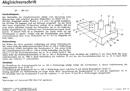 Super KW39W; Schaub und Schaub- (ID = 2949077) Radio