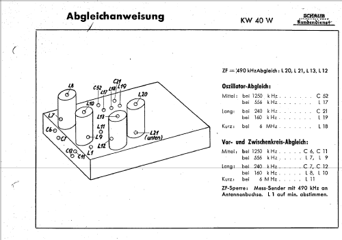 Super KW40; Schaub und Schaub- (ID = 2012488) Radio