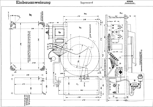 Supracord-Chassis ; Schaub und Schaub- (ID = 879180) Enrég.-R