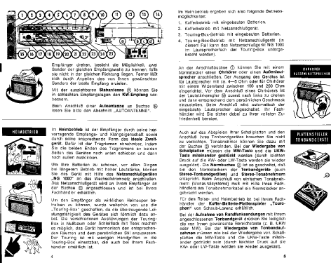 Touring Automatik T60; Schaub und Schaub- (ID = 566601) Radio