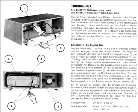 Touring-Box T50, T60 93120171; Schaub und Schaub- (ID = 753200) Divers