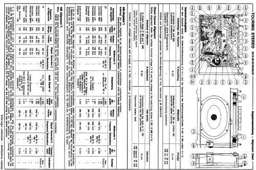 Touring Stereo 52150801 / 52150803 / 52150805 /52150807; Schaub und Schaub- (ID = 342298) Radio