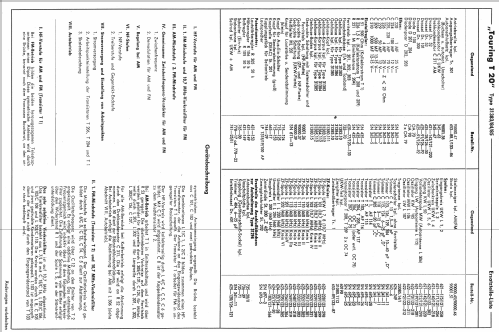 Touring T20 31383/84/85; Schaub und Schaub- (ID = 38584) Radio