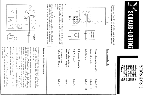 Trilogie 743 7016, Fs-Ch= 8292, Rdf.-Ch= 3959; Schaub und Schaub- (ID = 601666) TV-Radio
