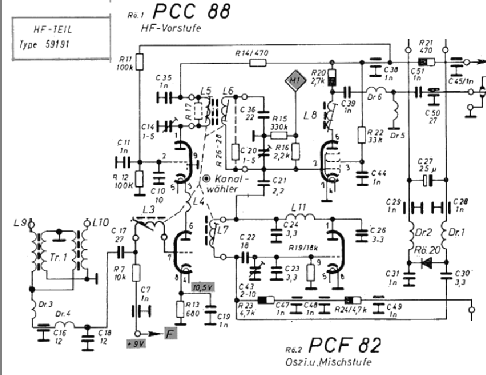 VHF-Tuner 59191; Schaub und Schaub- (ID = 2614842) Adapter