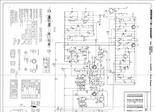 Weekend T50L Automatik; Schaub und Schaub- (ID = 40033) Radio