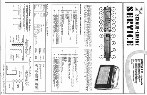 Weekend T50L Automatik; Schaub und Schaub- (ID = 40040) Radio