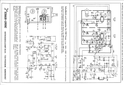 Weltspiegel 3059D 76330/76332/76334/76335; Schaub und Schaub- (ID = 916707) Television