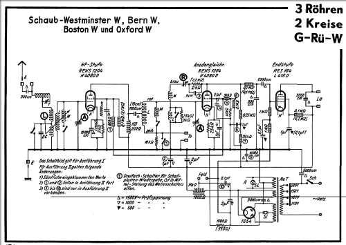 Westminster II W; Schaub und Schaub- (ID = 49793) Radio