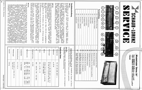 Westminster Stereo 50 202007; Schaub und Schaub- (ID = 40602) Radio