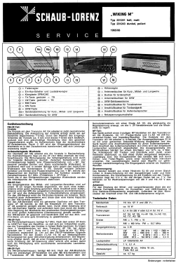 Wiking M 231243; Schaub und Schaub- (ID = 3175445) Radio