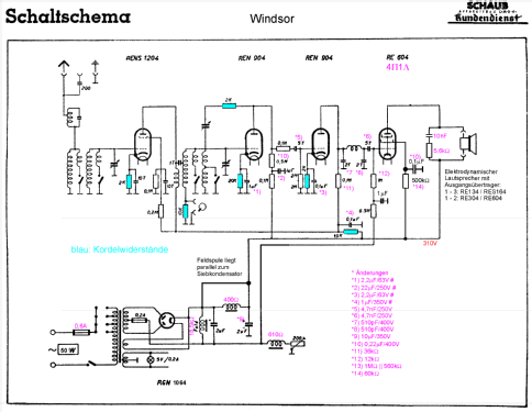 Windsor W; Schaub und Schaub- (ID = 998488) Radio