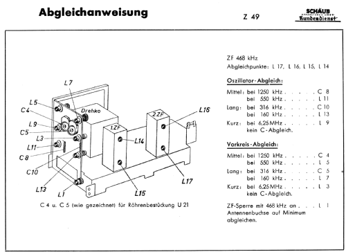 Z49U11; Schaub und Schaub- (ID = 2018612) Radio