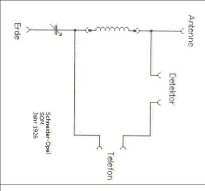 Detektor-Empfänger SOM; Schneider-Opel AG, (ID = 40399) Detektor