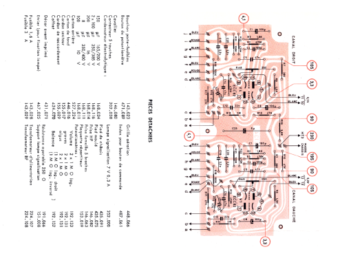 Amplificateur Stéréophonique F36; Schneider Frères, (ID = 1539324) Ampl/Mixer