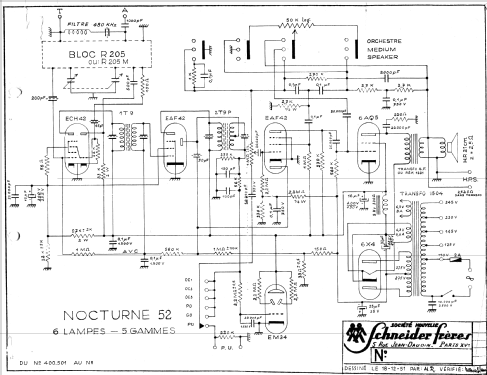 Nocturne 52; Schneider Frères, (ID = 1195590) Radio