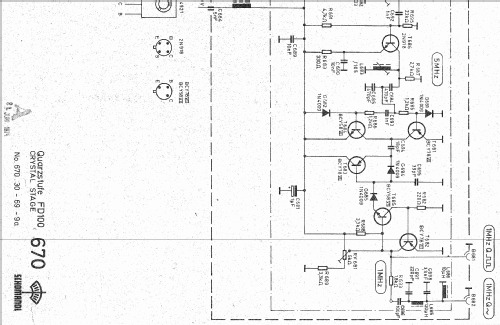 Dekadischer Service-Frequenzmesser FD100; Schomandl KG; (ID = 1430079) Equipment