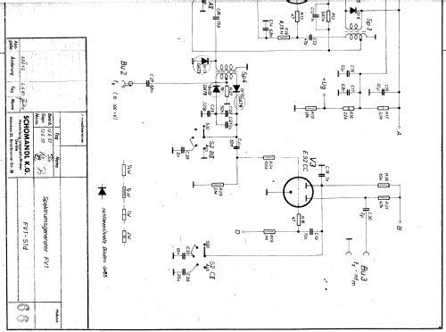 Spektrumsgenerator FV 1; Schomandl KG; (ID = 549283) Equipment