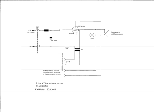 Lautsprecher Triotron VA; UNBEKANNTE FIRMA D / (ID = 1988255) Parleur