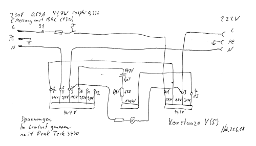 Spannungsgleichhalter Konstanze V ; Schwermaschinenbau H (ID = 2269875) Aliment.