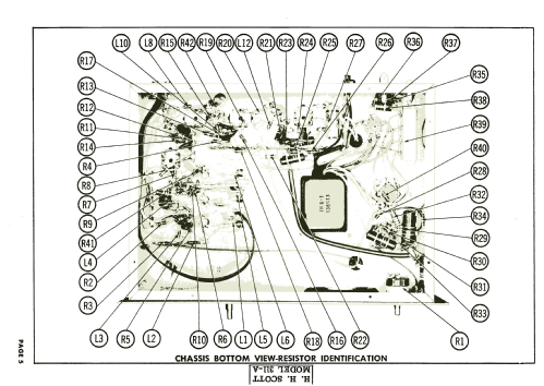 FM Tuner 311A; Scott; H.H.; Maynard (ID = 1911112) Radio