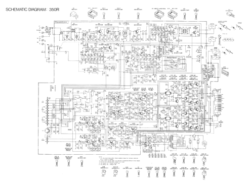 Solid State Stereo Receiver 350R; Scott; H.H.; Maynard (ID = 2943020) Radio