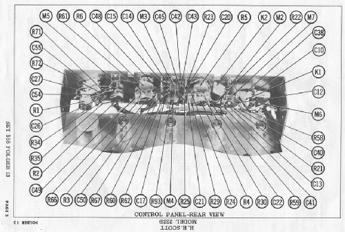 Stereomaster 222-B; Scott; H.H.; Maynard (ID = 1104416) Ampl/Mixer