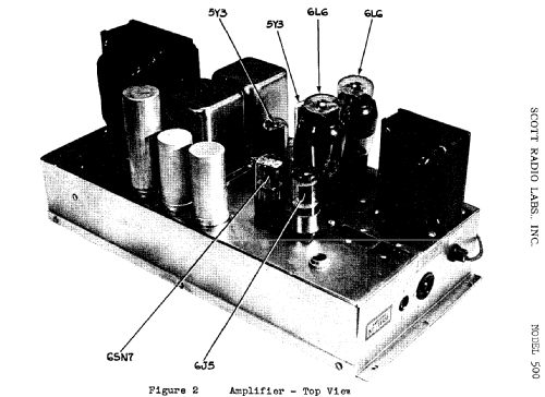 500 ; Scott Radio Labs.E.H (ID = 305419) Radio