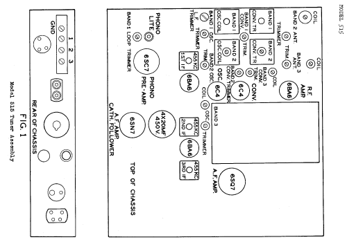 515 ; Scott Radio Labs.E.H (ID = 235345) Radio