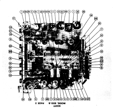 800B + 800B-FM ; Scott Radio Labs.E.H (ID = 628303) Radio