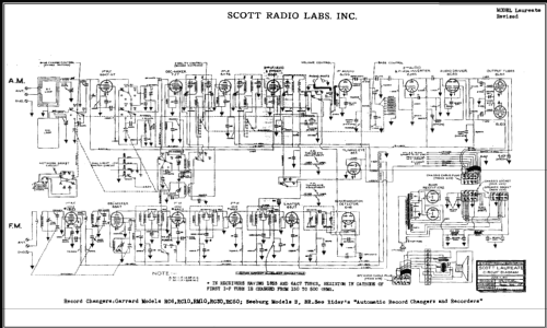 Laureate Chrome CHASSIS; Scott Radio Labs.E.H (ID = 480036) Radio