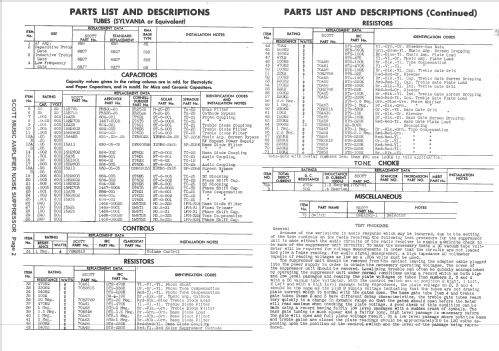 Music Control - Dynamic Noise Suppressor ; Scott Radio Labs.E.H (ID = 1404308) Verst/Mix