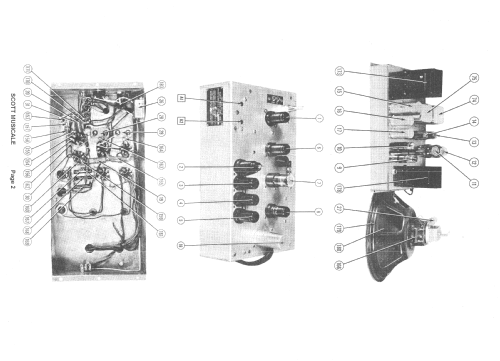 Musicale ; Scott Radio Labs.E.H (ID = 1390697) Ampl/Mixer