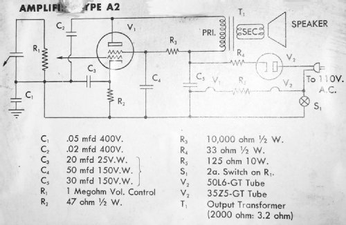 RP-32 Ch= A2; Seabreeze Electric (ID = 1930656) Sonido-V