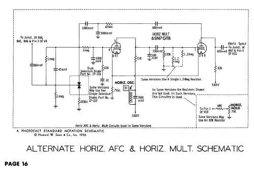 6104 Ch= 549.20033; Sears, Roebuck & Co. (ID = 1935259) Television