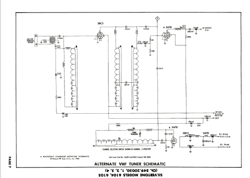 6104 Ch= 549.20034; Sears, Roebuck & Co. (ID = 1935245) Fernseh-E