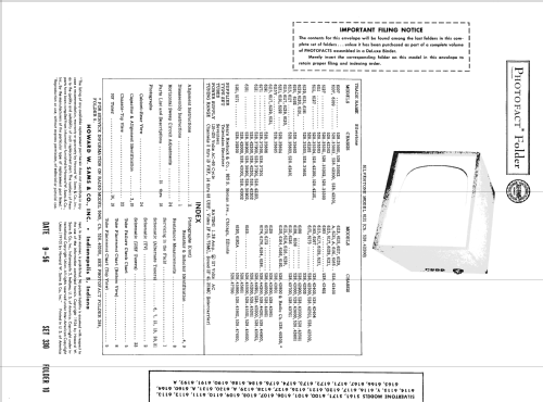 Silvertone 6107 Ch= 528.42301; Sears, Roebuck & Co. (ID = 1880684) Television