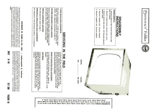 Silvertone 6107 Ch= 528.42301; Sears, Roebuck & Co. (ID = 1880685) Television