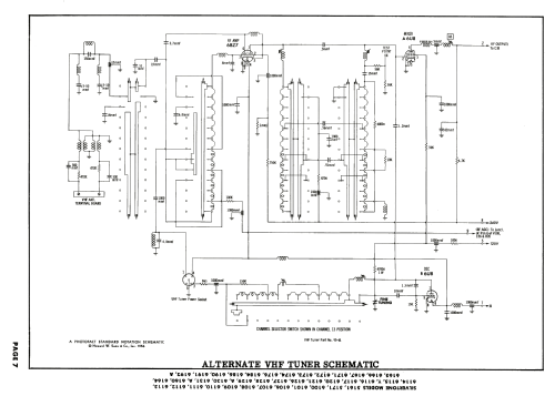 Silvertone 6107 Ch= 528.42301; Sears, Roebuck & Co. (ID = 1880690) Television