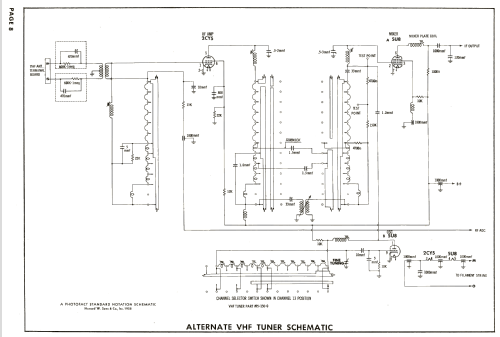 Silvertone 8114 Ch= 528.51166; Sears, Roebuck & Co. (ID = 2585169) Television