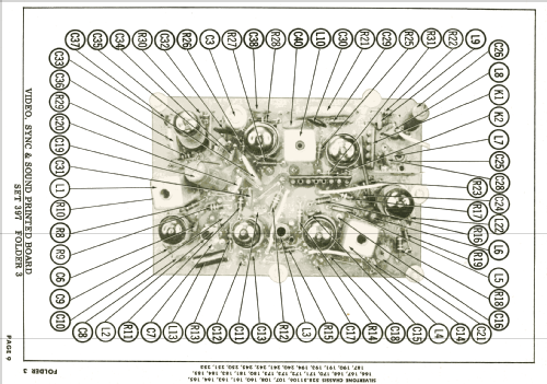 Silvertone 811B Ch= 528.51167; Sears, Roebuck & Co. (ID = 2585305) Televisore